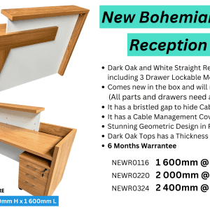 NEW Bohemian Reception Desk