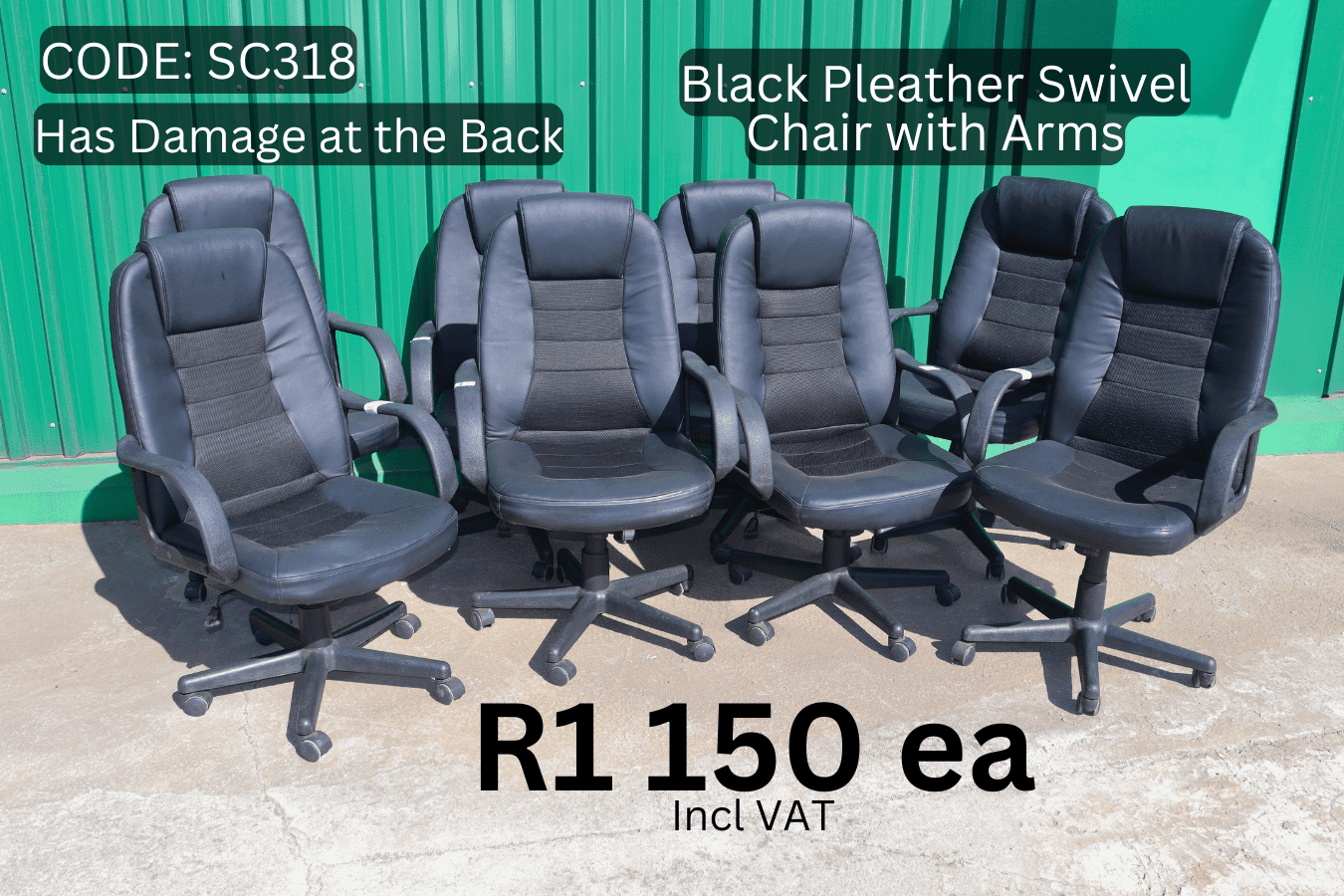 Second Hand Office Chair with Wheels