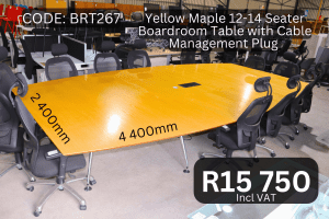 Used 12 to 14 Seater Boardroom Table, Second Hand Boardroom Table