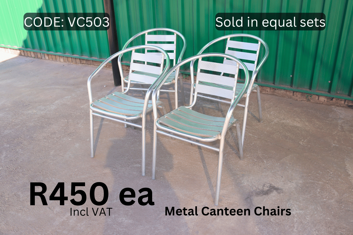 Used Canteen Chairs, Second Hand Restaurant Chairs