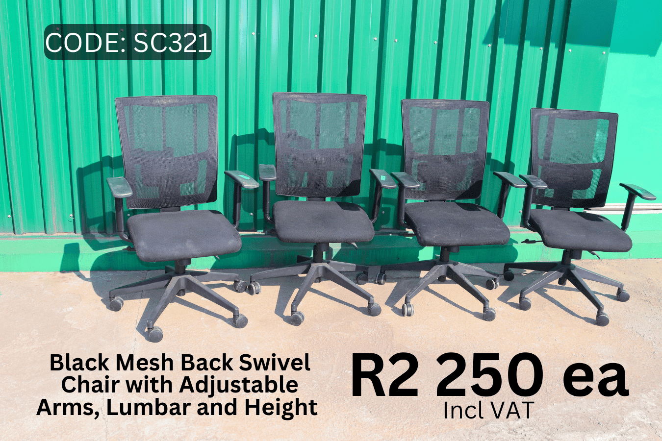 Second Hand Office Chair with Wheels