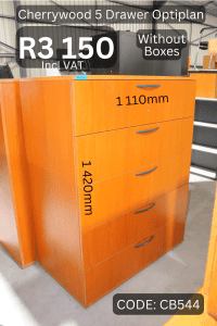 Cherrywood Used Office Cabinet