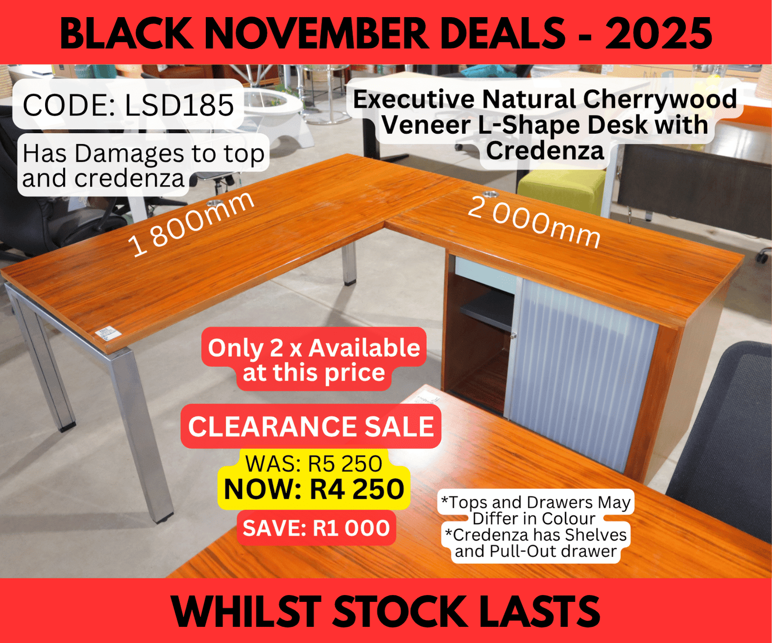 Used Office Desk, Second Hand Office Desks