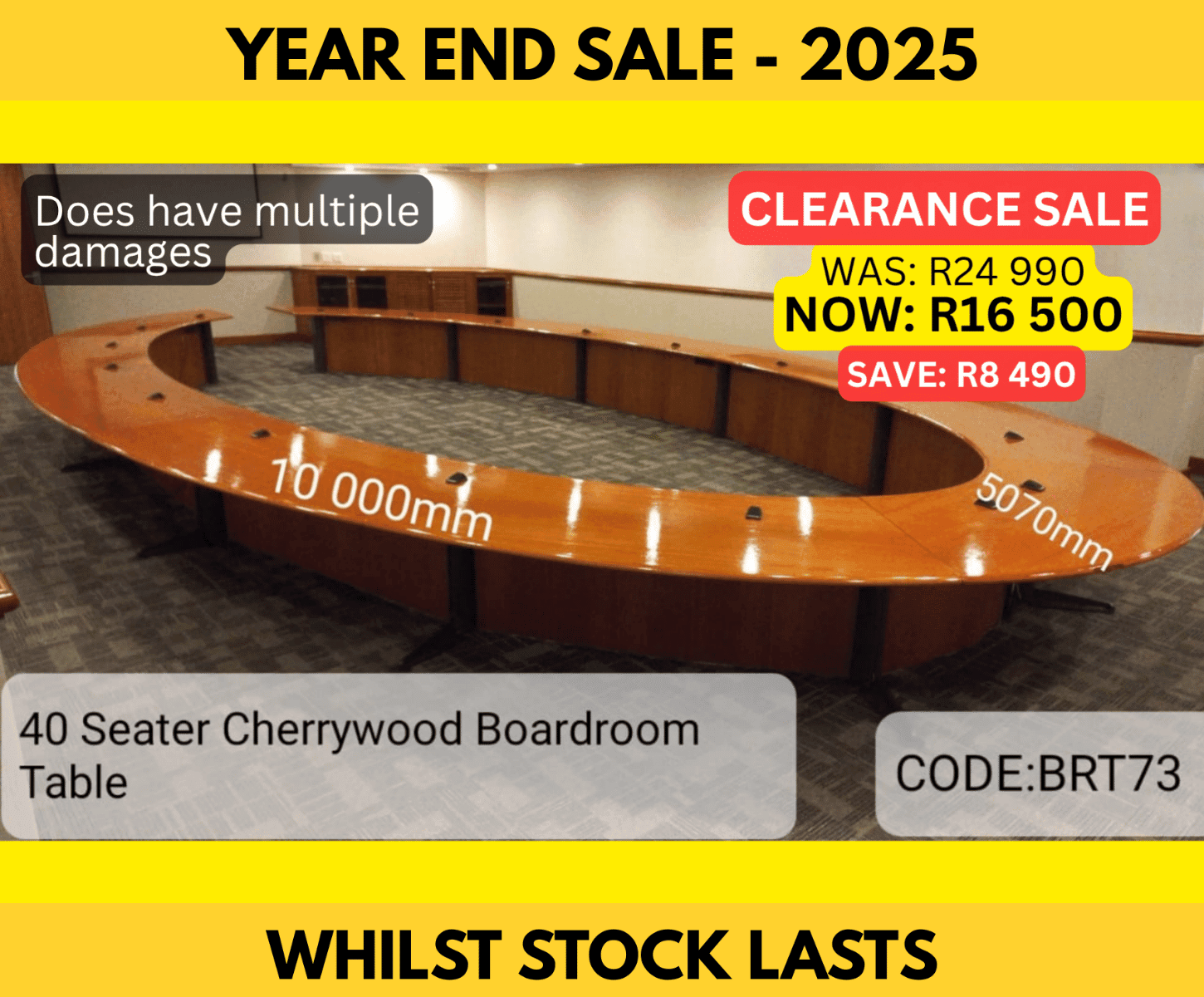Sale Used Boardroom Table, Second Hand Conference Table, Second Hand Office Furniture , Second Hand Boardroom Table