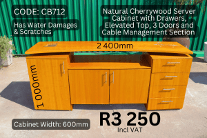 Used Office Server Cabinet, Used Office Cabinet, Second Hand Boardroom Cabinet