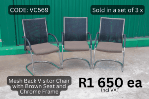 Used Visitor Chairs, Second Hand Chairs without Wheels
