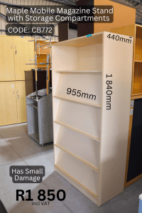 Second Hand Cabinet, Used Bookshelf, Pre-Loved Office Cabinet, Used Magazine Holder