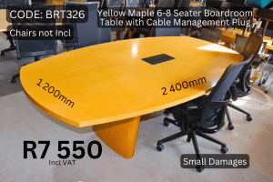 Second Hand Boardroom Table, Used Conference Table, Pre-Loved Meeting Table