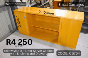 Used Office Server Cabinet, Used Office Cabinet, Second Hand Boardroom Cabinet