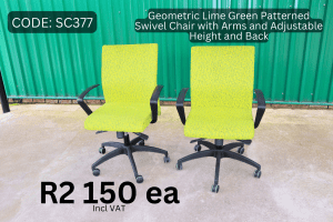 Used Office Chair, Second Hand Swivel Chair