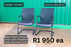 Used Visitor Chair, Second Hand Office Chair, Used Waiting Area Chairs, Used Client Chairs, Used Executive Chairs
