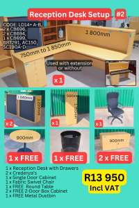 Second Hand Reception Desk, Used Reception Desk