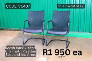 Modern Used Visitor Chair supplied by HNA Office Furniture.