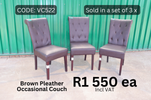Quality used occasional chairs or couches supplied by HNA Office Furniture in Wadeville.