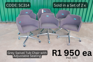 Quality modern used occasional couches supplied by HNA Office Furniture in Gauteng.