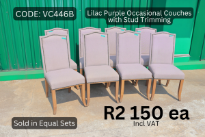 Quality used occasional chairs or couches supplied by HNA Office Furniture in Wadeville.