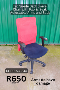 Affordable second hand office chair supplied by HNA Office Furniture in Gauteng.