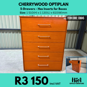 CB845 _ CHERRYWOOD-OPTIPLAN-5-DRAWER
