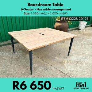 CD104 _ LIGHT-6-SEATER-BOARDROOM-TABLE